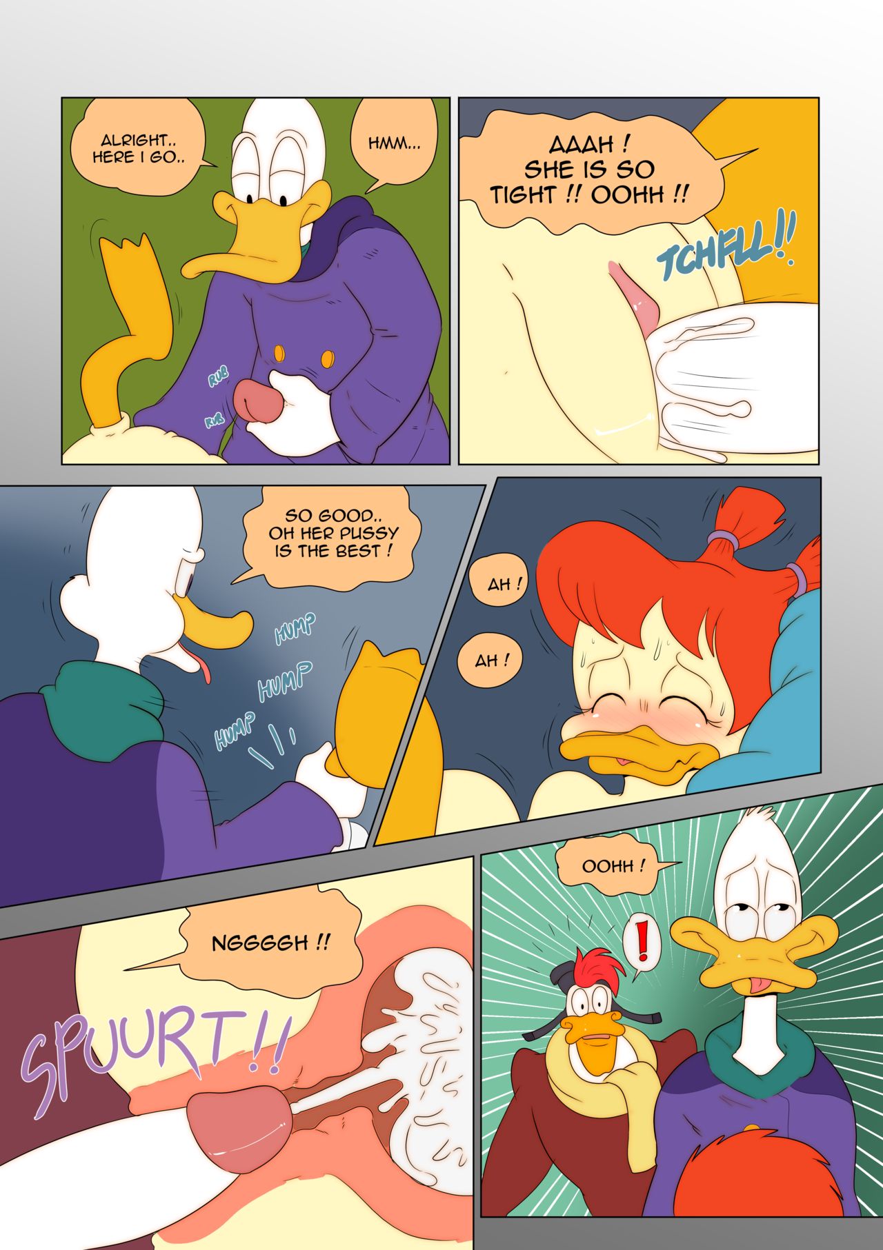 Comic porn darkwing duck