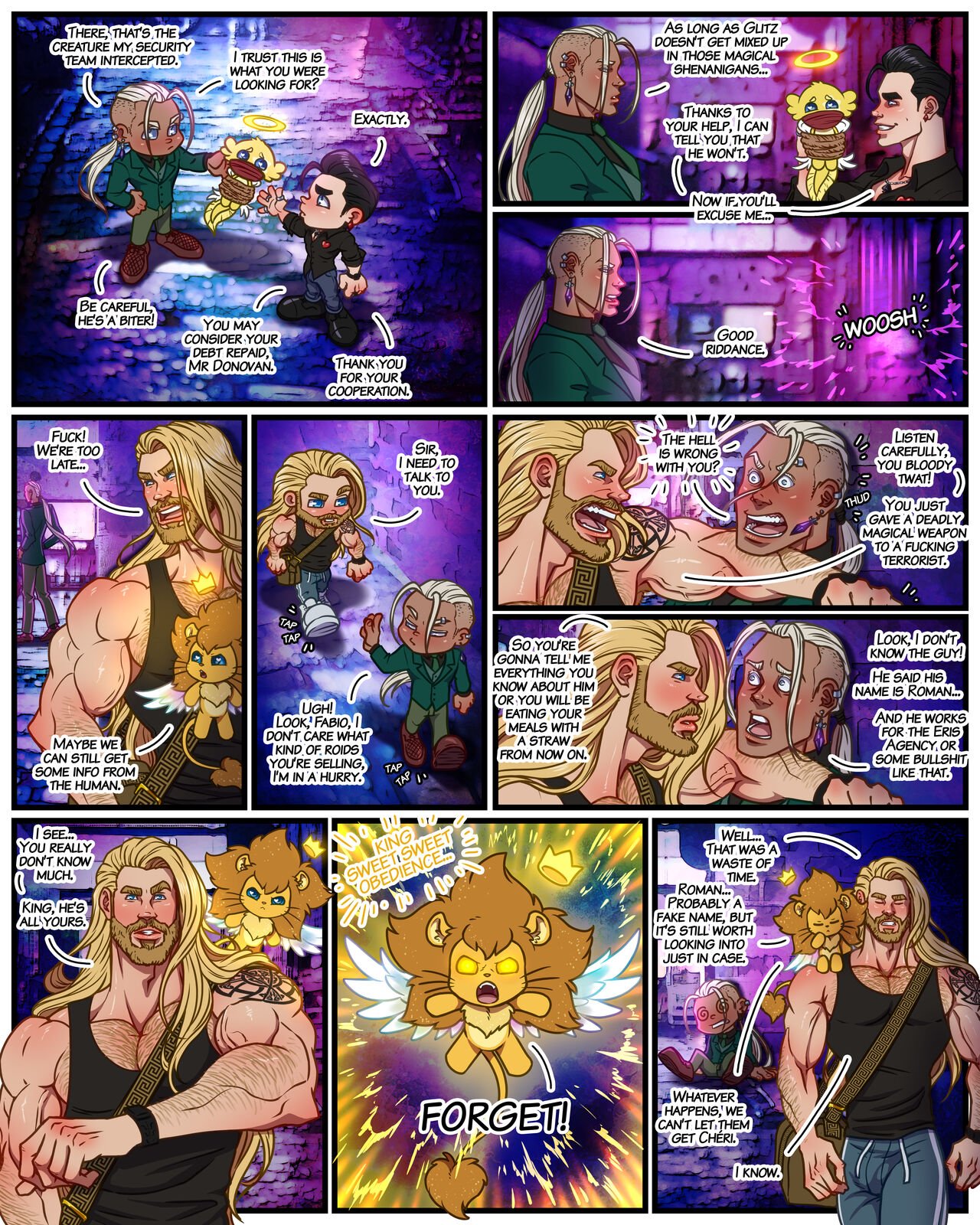 Cabaretbara - Rent a Boyfriend gay porn comic image number 17