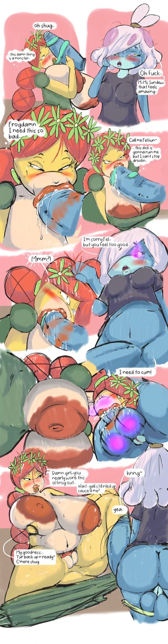 Alterissue - The Curse (Amphibia) (alterissue), 4 images. Blowjob porn  comics.