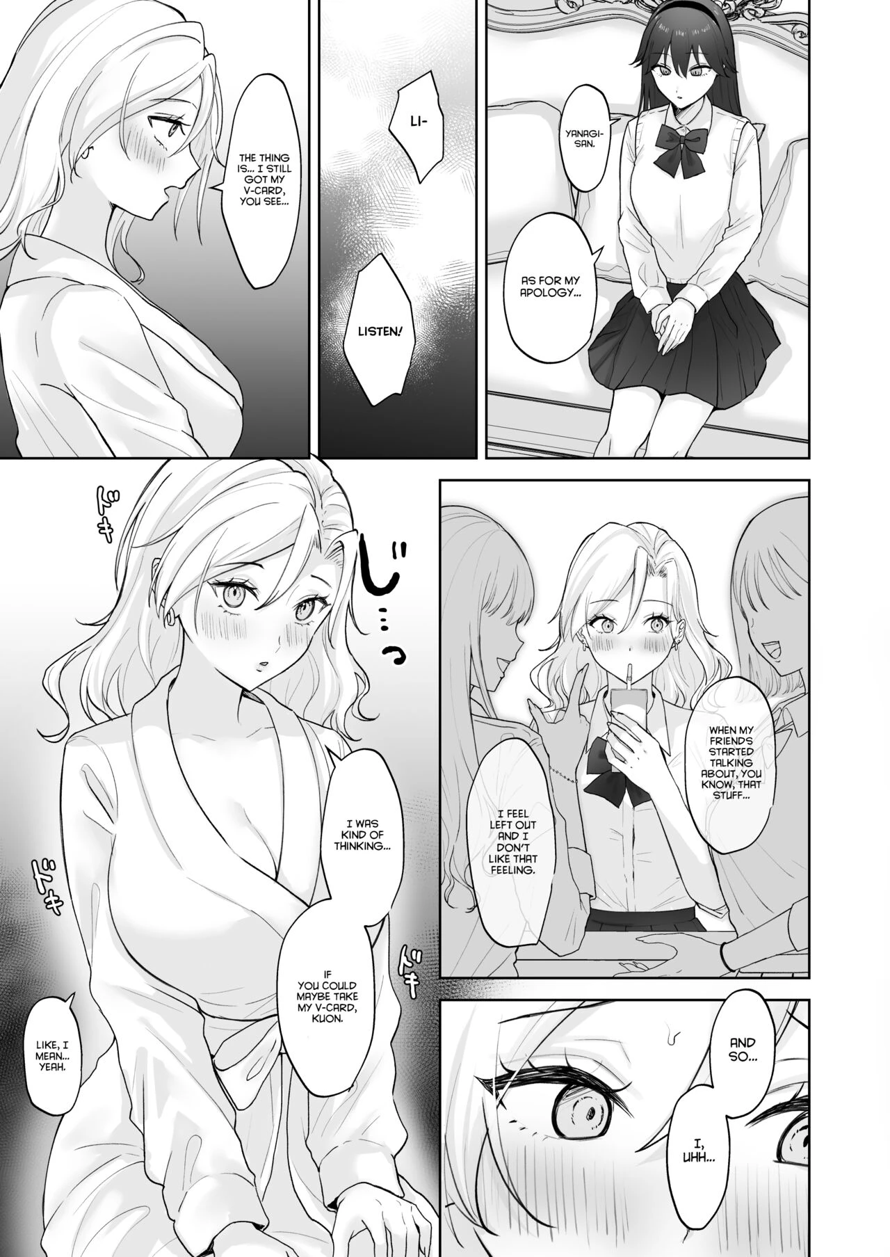 Virgin Gal who Becomes a Pocket Pussy  a Futanari Young Lady  Shojo Gal, Futanari Ojou-sama no Onaho ni Naru image number 9