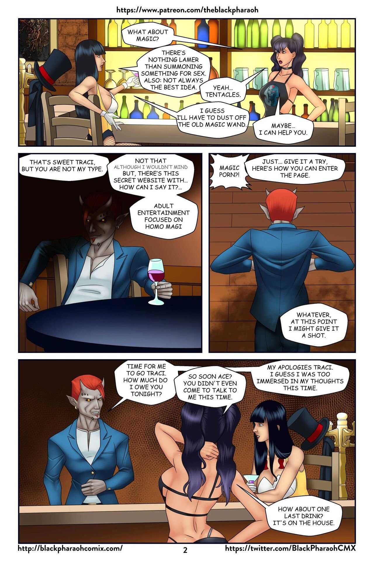 Live Lewd, Dwel Evil (Justice League) The Black Pharaoh - english image number 2