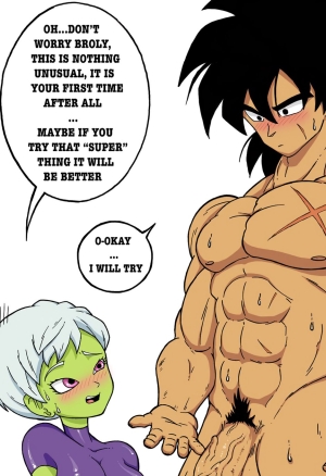 Broly and Cheelai first time