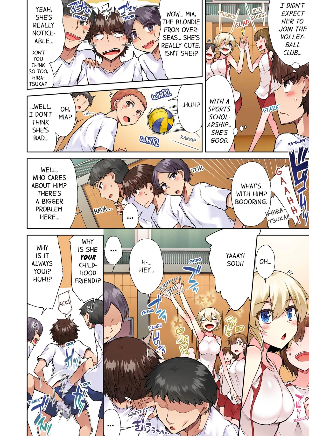 Traditional Job of Washing Girls Body 13  Asoko Araiya no Oshigoto ~Kataomoichuu no Aitsu to Onnayu de~ image number 33