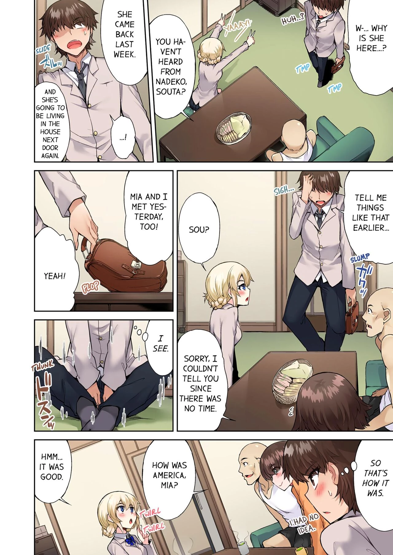 Traditional Job of Washing Girls Body 13  Asoko Araiya no Oshigoto ~Kataomoichuu no Aitsu to Onnayu de~ image number 5