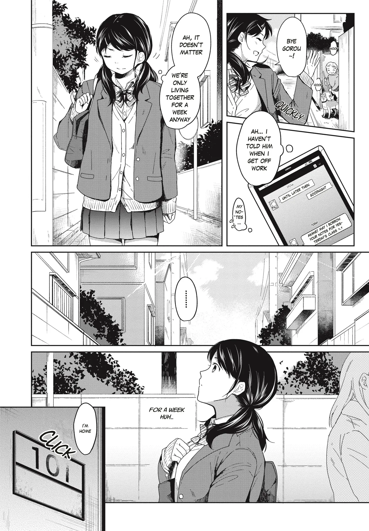 1 Room Apartment + Highschool Girl Suddenly Living Together? Close Contact!? First Sex!!? Ch 2 image number 2