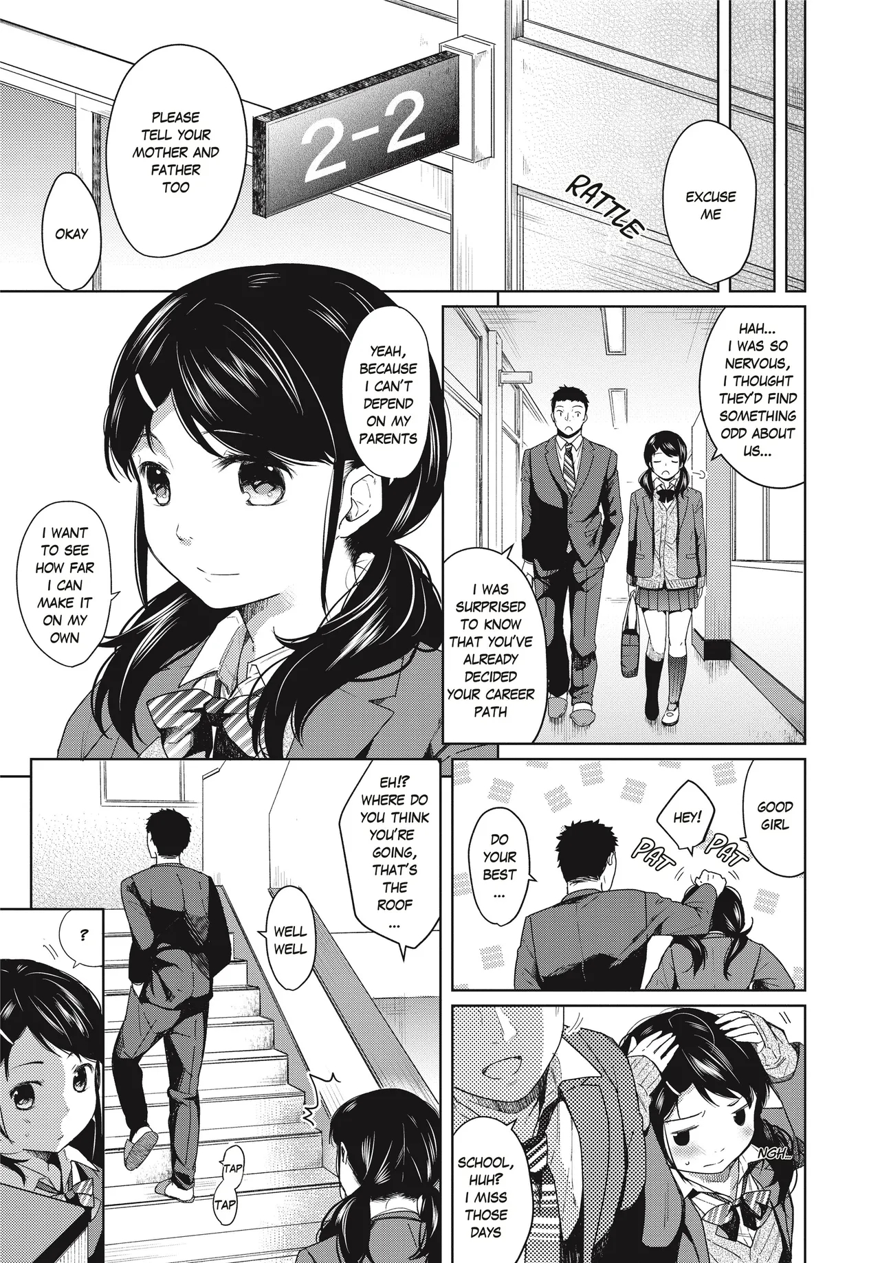 1 Room Apartment + Highschool Girl Suddenly Living Together? Close Contact!? First Sex!!? Ch 2 image number 5