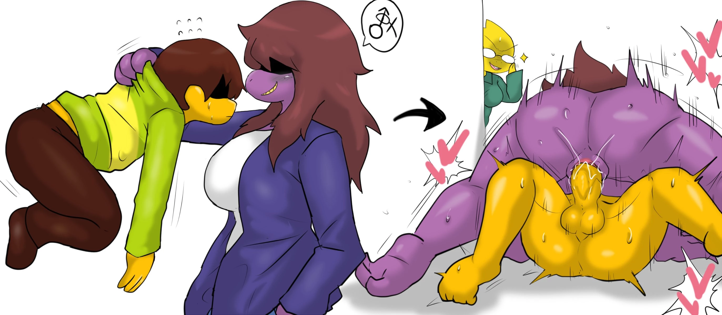 Susie deltarune porn comic