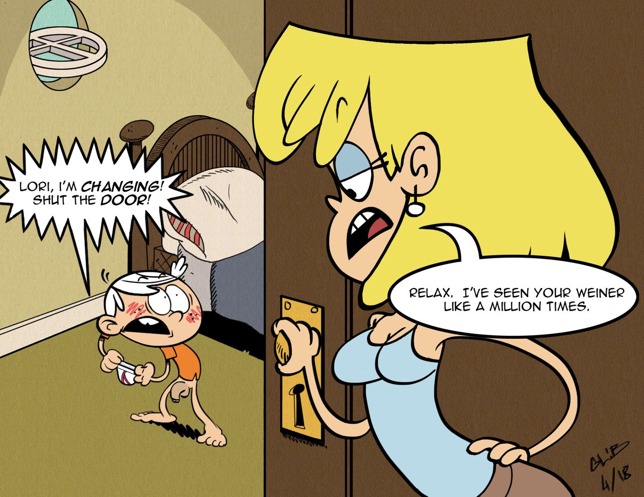 Loud house porn lily