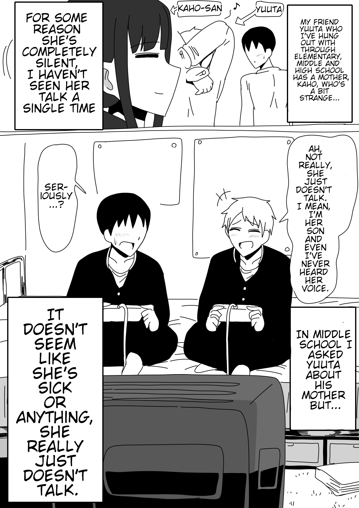 Tomodachi no Okaa-san wa Mukuchi image number 2