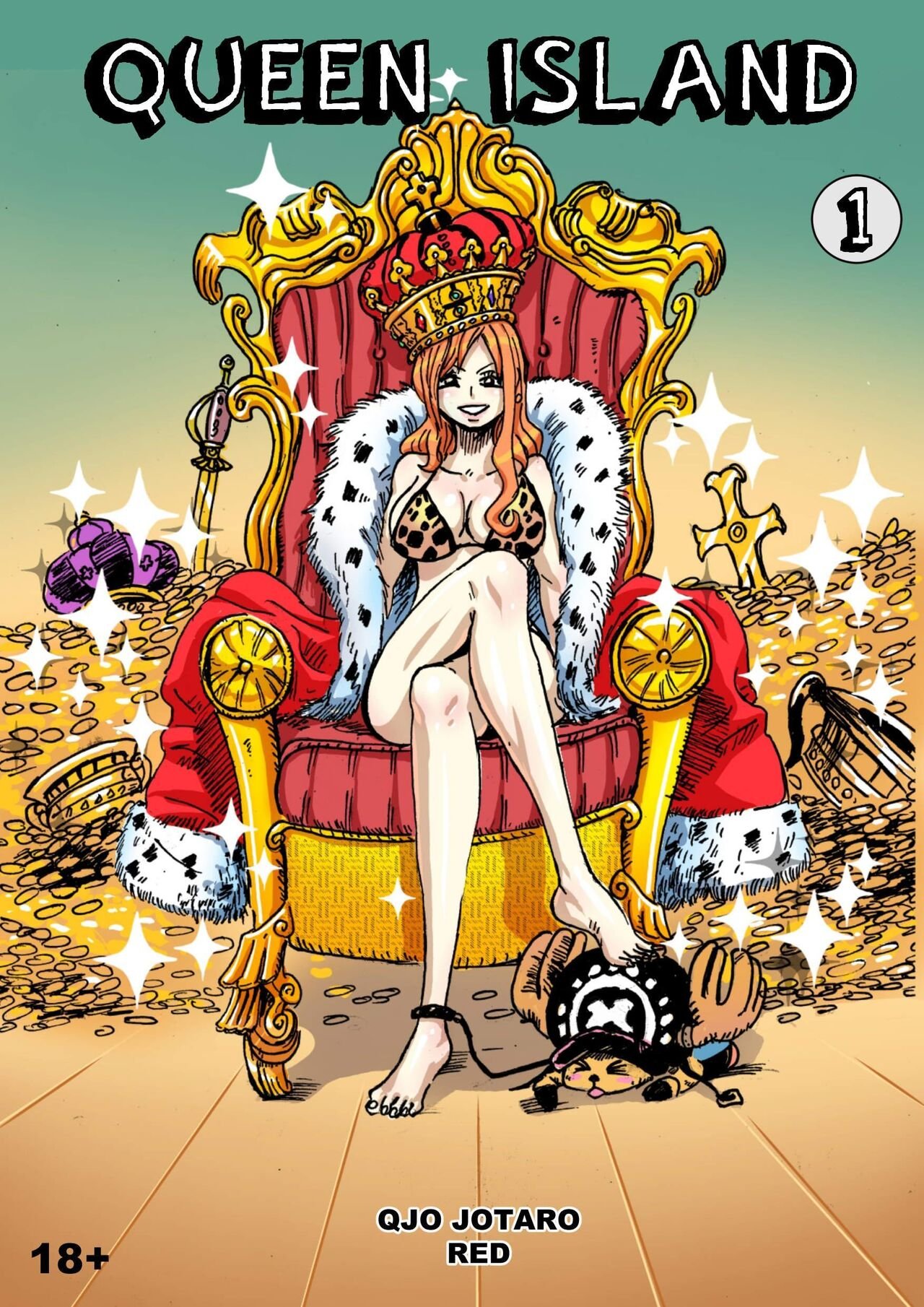 Doujinsak - Queen Island ENG hentai