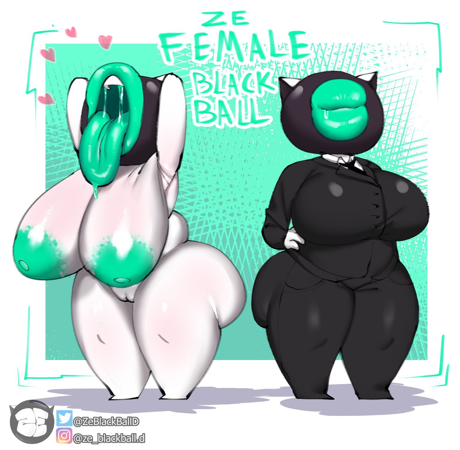 Blackball (zeblackball.d), 8 images. Thick thighs porn comics.
