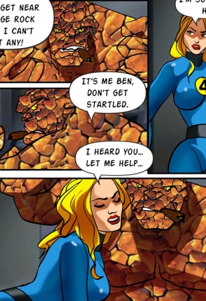 Fantastic Four Porn - Invisible Woman gangbanged by the rest of the Fantastic Four porn comic (fantastic  four). [online superheroes] Harem porn comics.