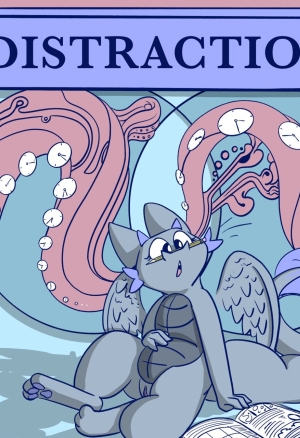 Distractions by DumDerg furry porn comic