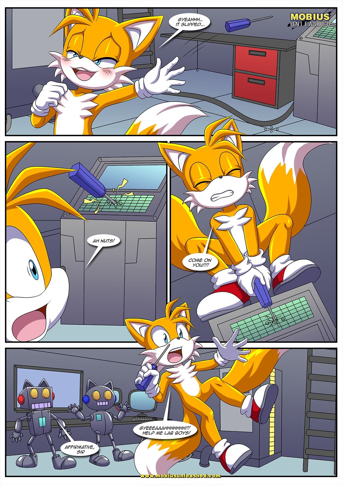 Palcomix - go fuck yourself tails (Sonic the Hedgehog) (English) porn comic  - bbmbbf (mobius unleashed, palcomix) porn comic parody on sonic the  hedgehog. Gender bender porn comics.