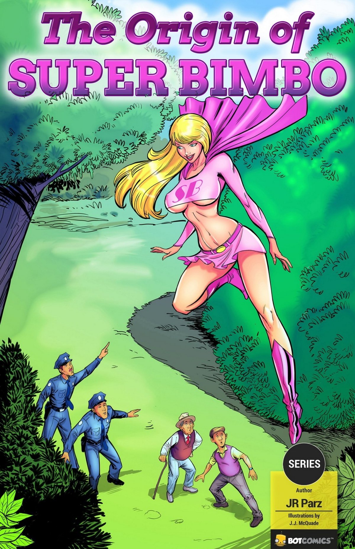 The origin of Super-Bimbo