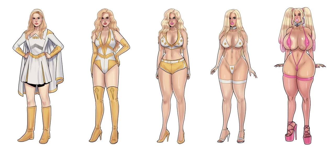 Starlight Bimbofication image number 5