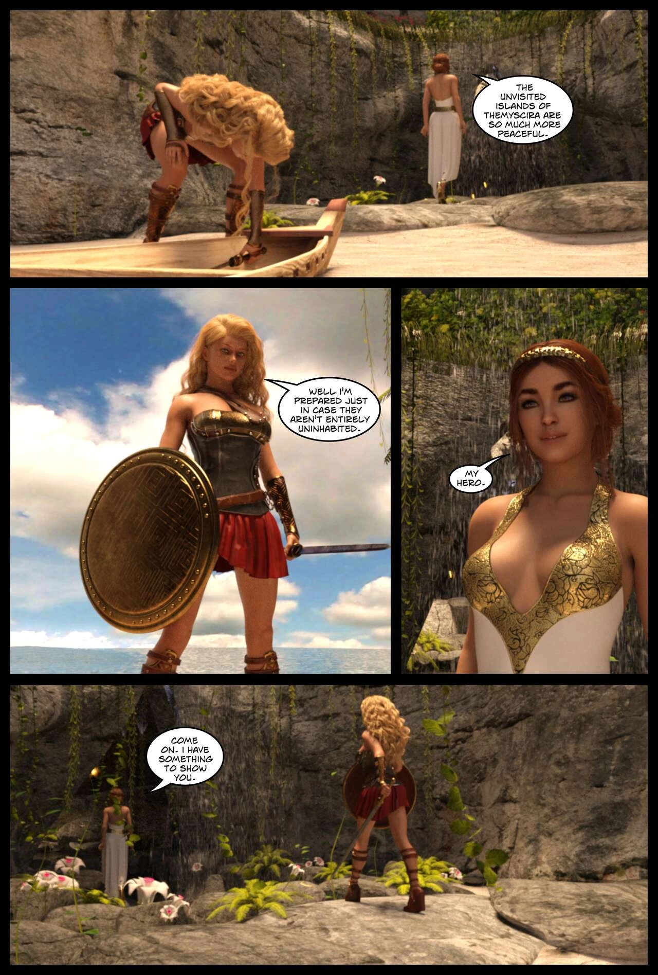 DC Vampires: The Fall of Themyscira image number 2