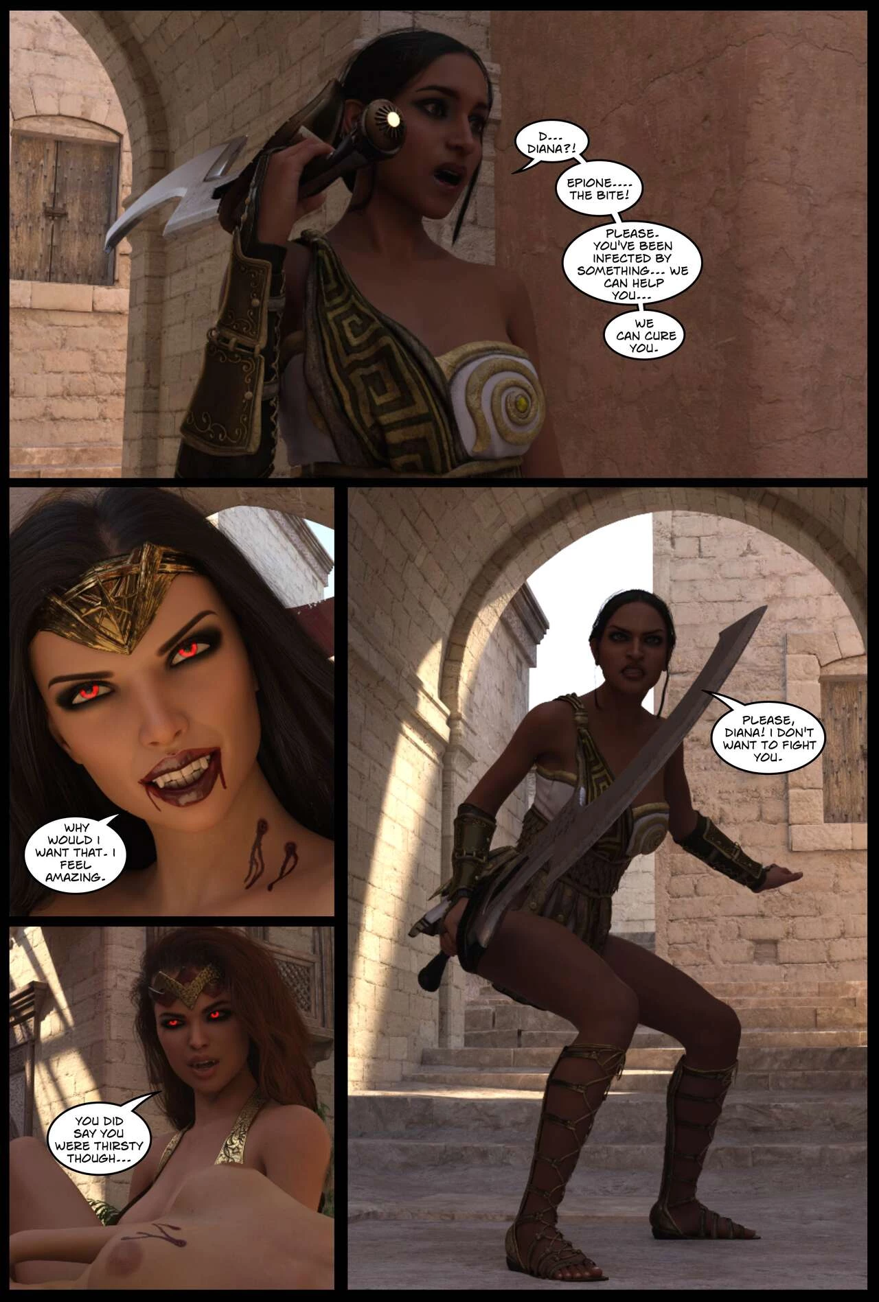 DC Vampires: The Fall of Themyscira image number 35