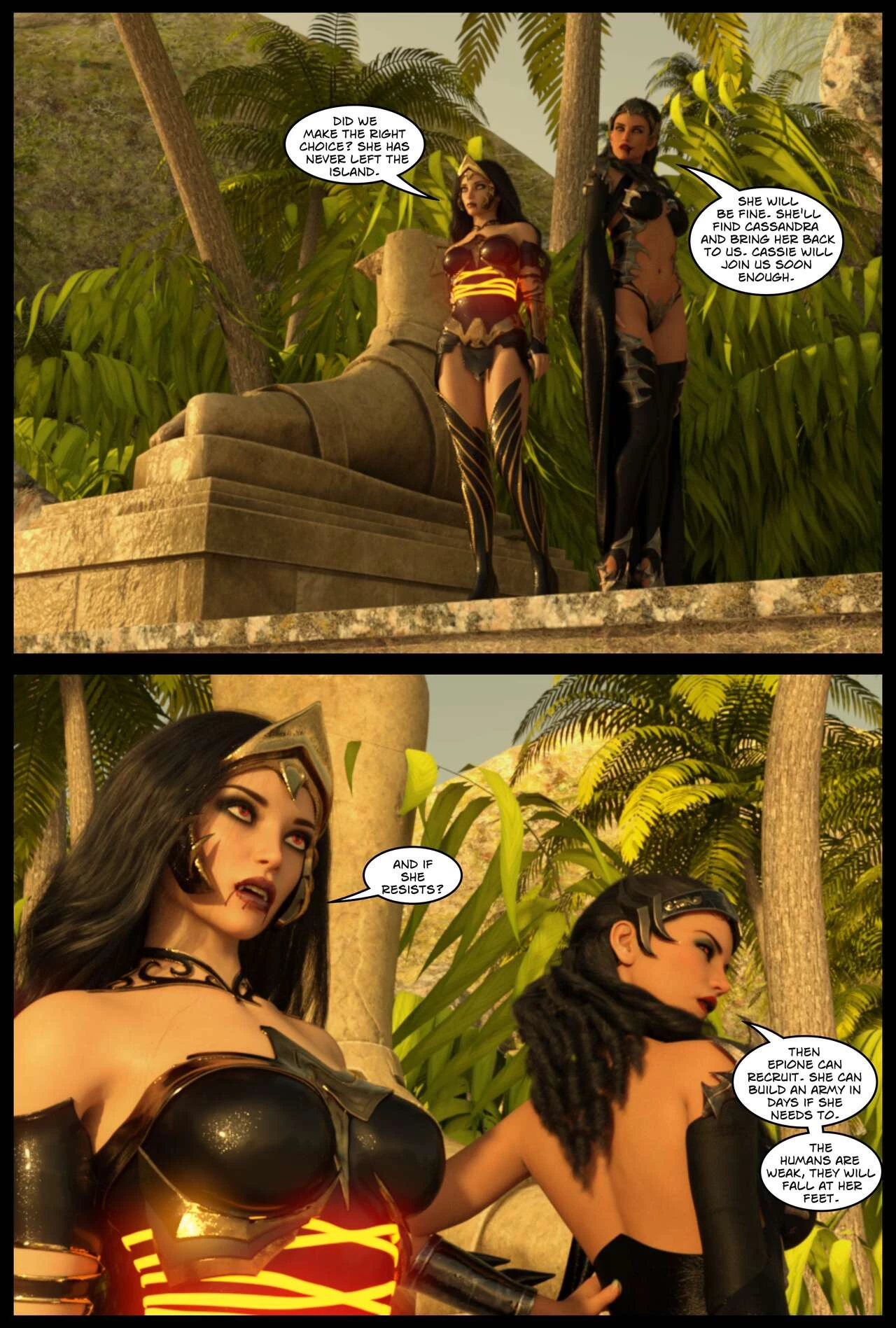 DC Vampires: The Fall of Themyscira image number 65