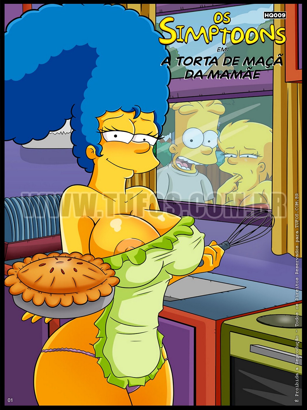 1050px x 1400px - The Simpsons 9 - Mom?s Apple Pie (the simpsons) porn comic by [croc]. Big  breasts porn comics.