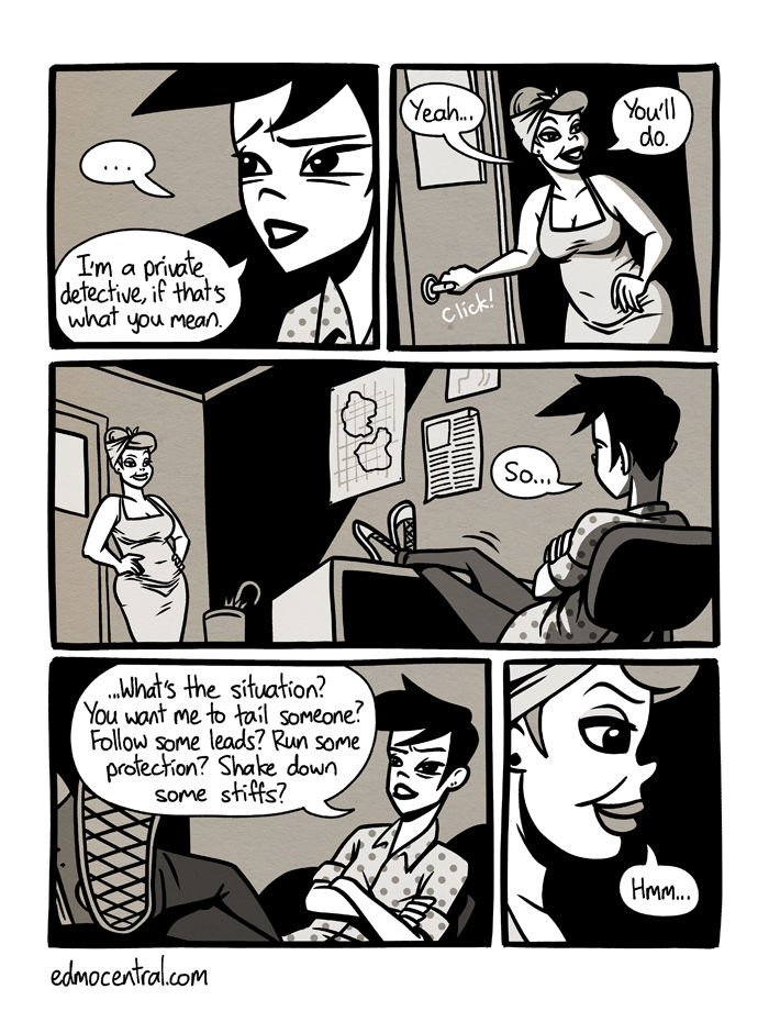 Eddie Monotone - Gumshoe image number 1