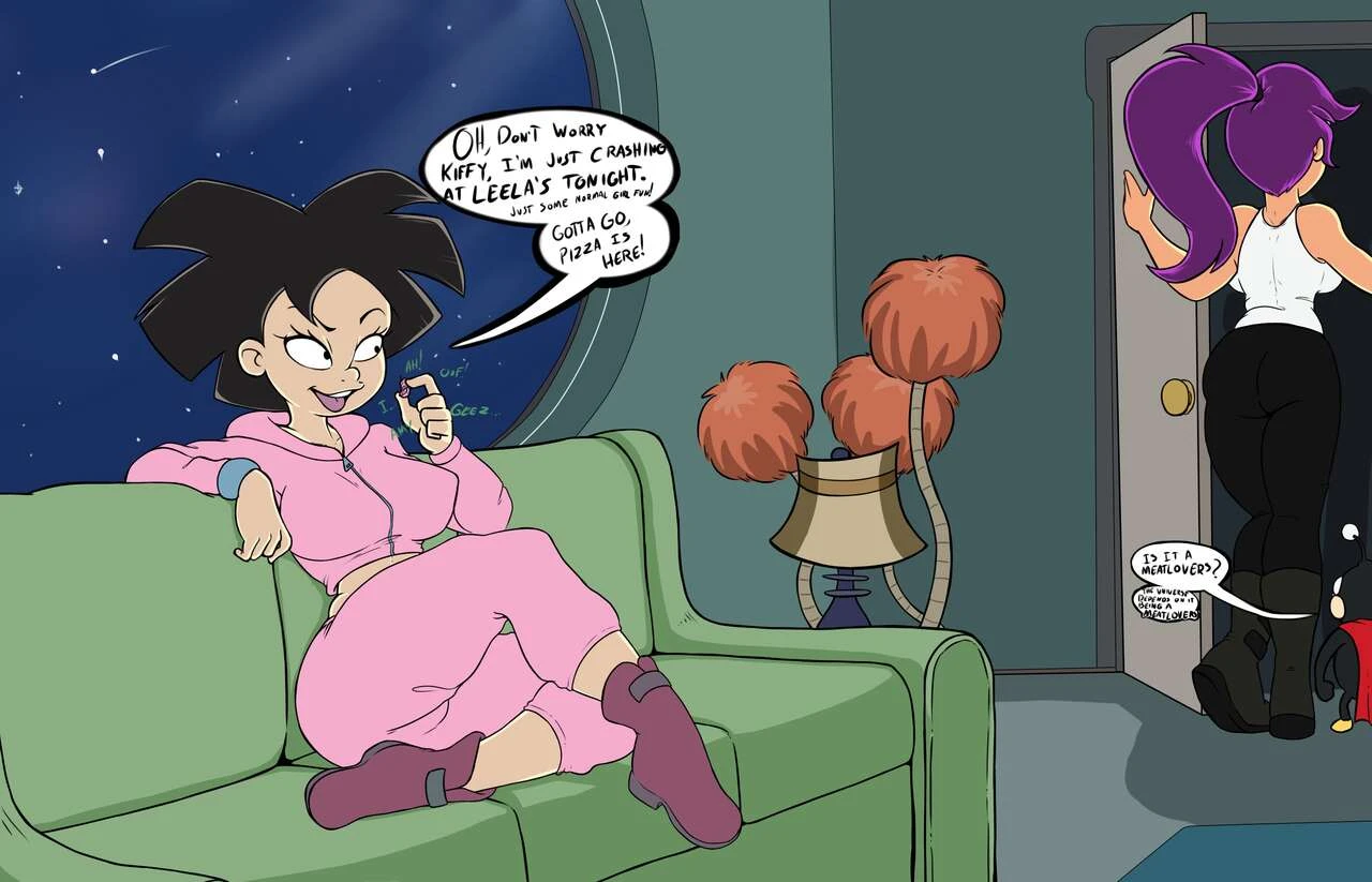 Diaper Futurama Porn - Leela and Amy (futurama) porn comic by [slashysmiley]. Futanari porn comics.