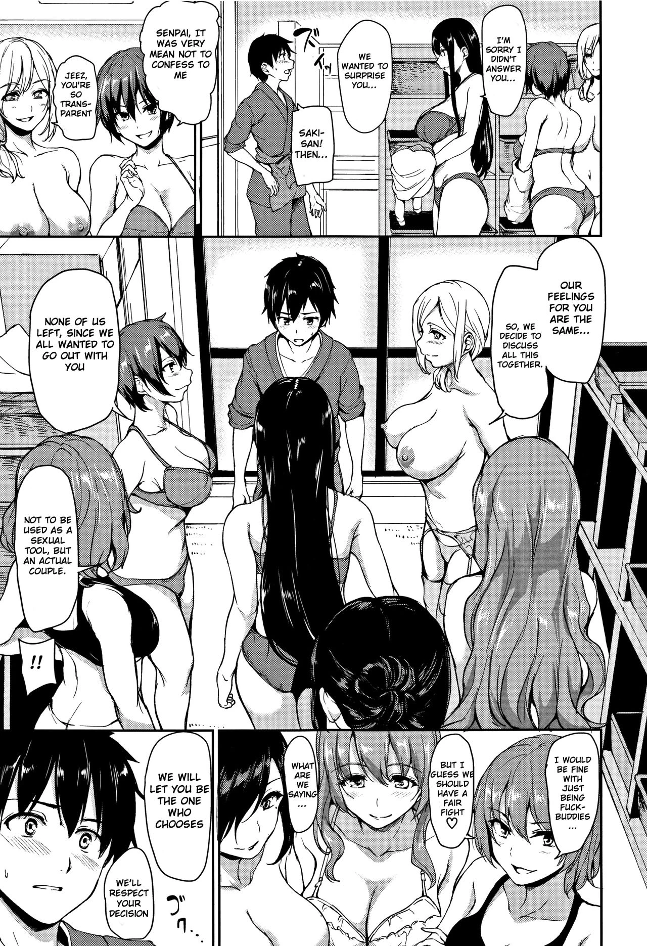 Yukemuri Harem Monogatari Ch 5  Yukemuri Harem Monogatari Saishuuwa image number 6