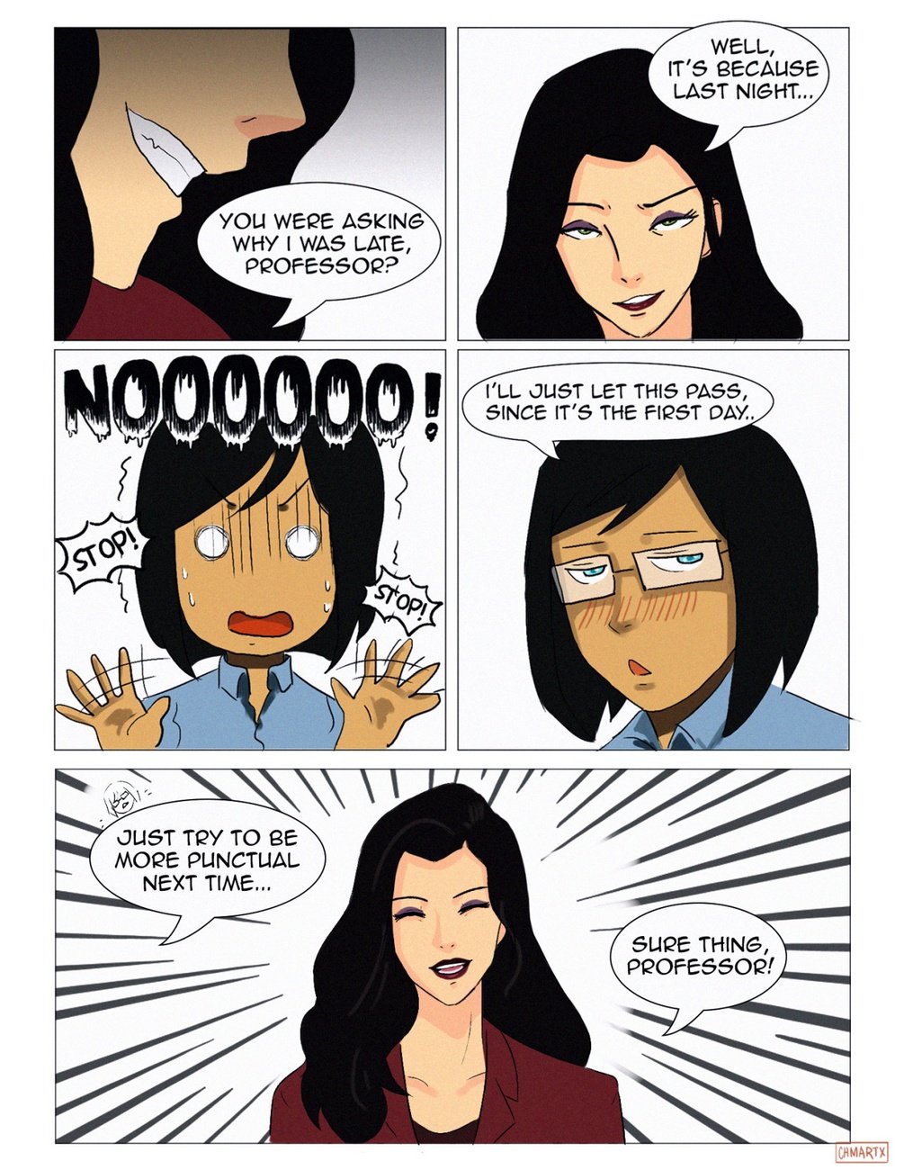 CHMARTX - Naughty Student (the legend of korra) porn comic image number 8