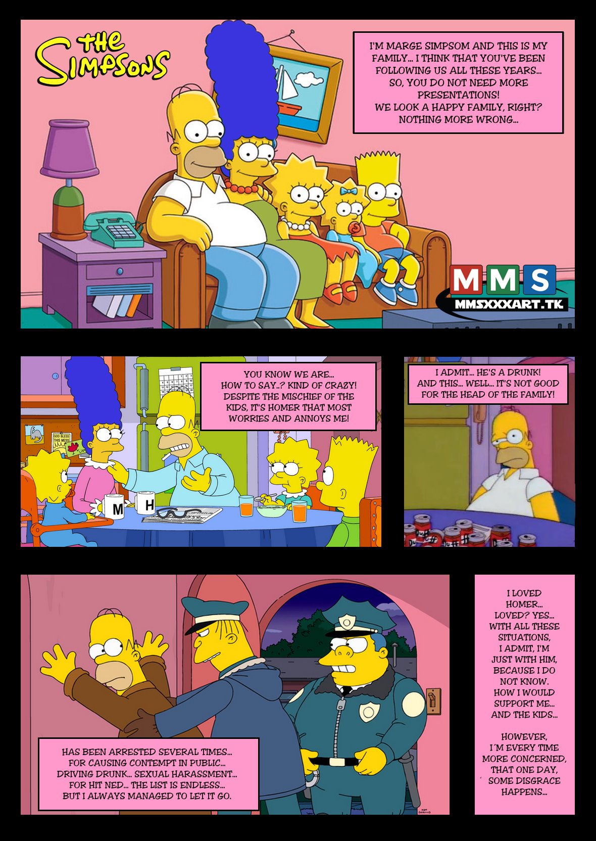 The Man Of The House (the simpsons) porn comic by [mister d.]. Incest porn  comics.