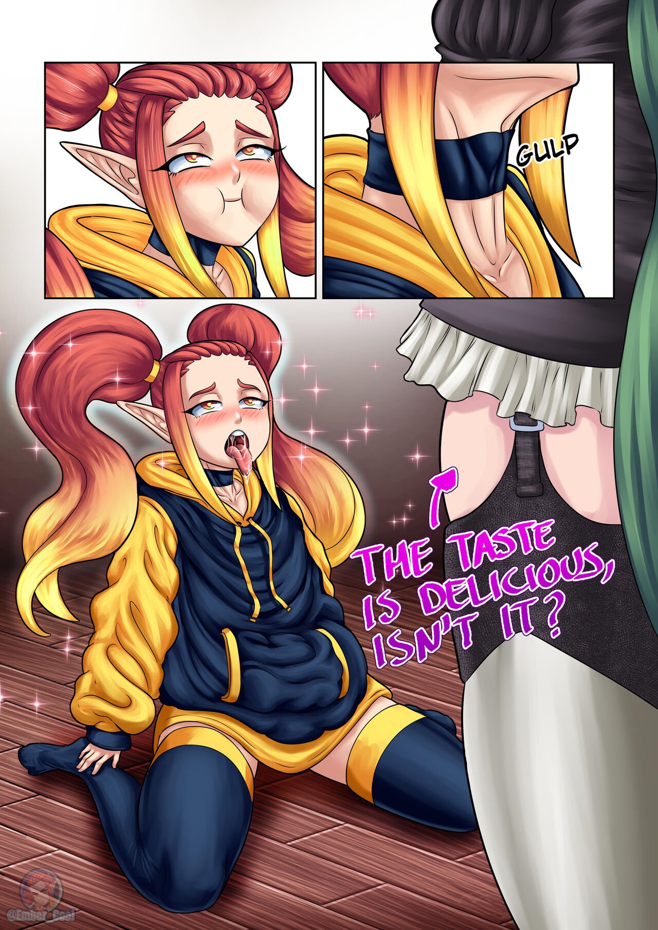 Ember  - Lets have a SPECIAL coffee! porn comic image number 3