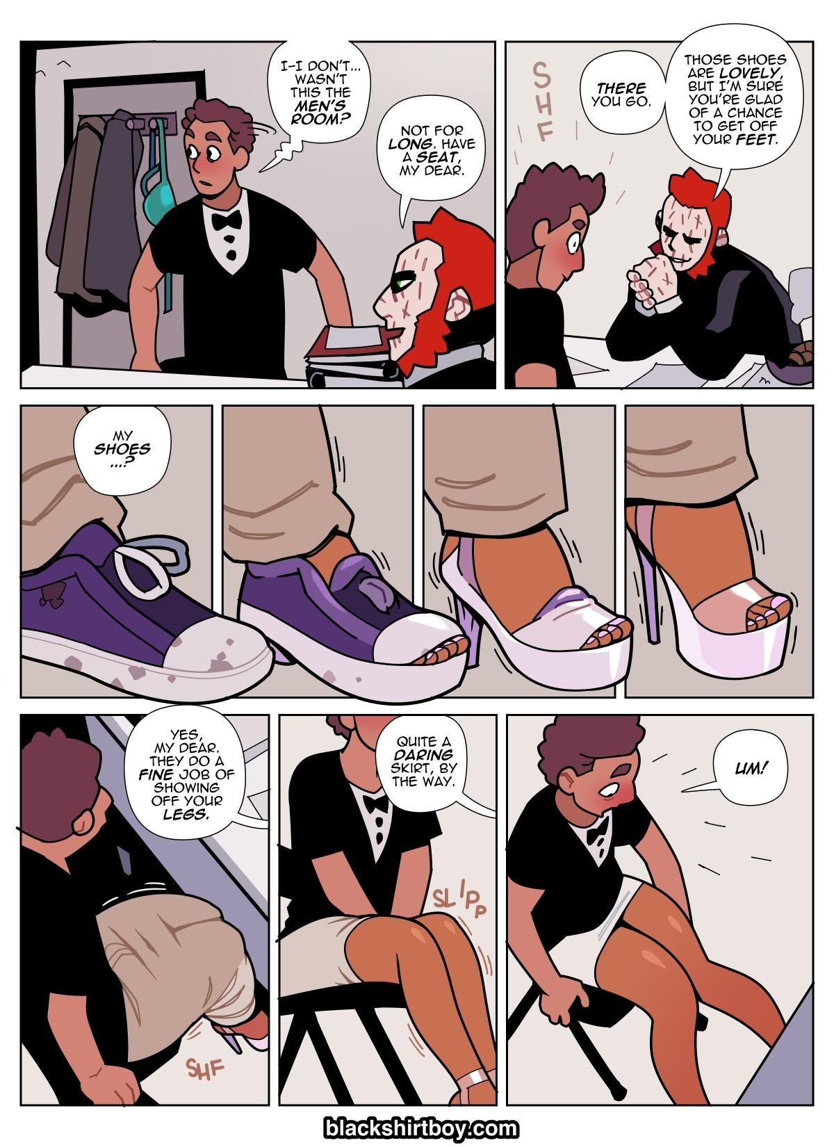 BLACKSHIRTBOY - THE  MAN porn comic image number 3