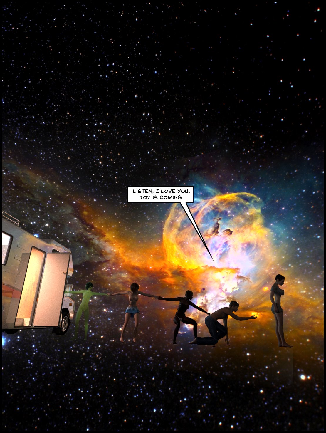 Sindy Anna Jones ~ One Human, Being. 6.2: At The Edge. image number 42