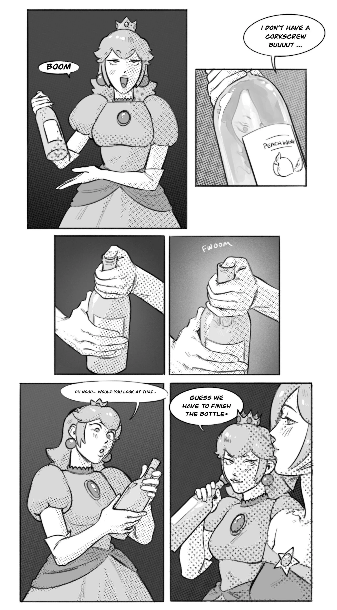 Rosalina x Peach image number 1