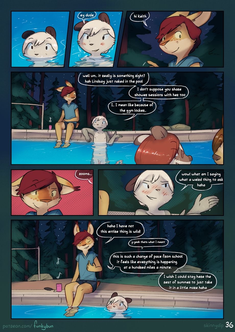 Funkybun - Skinnydip porn comic image number 36