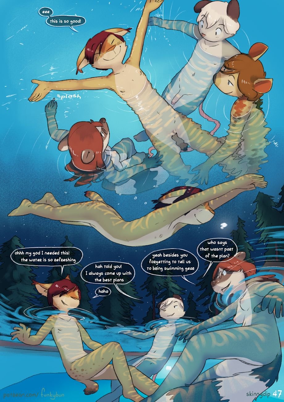 Funkybun - Skinnydip porn comic image number 47