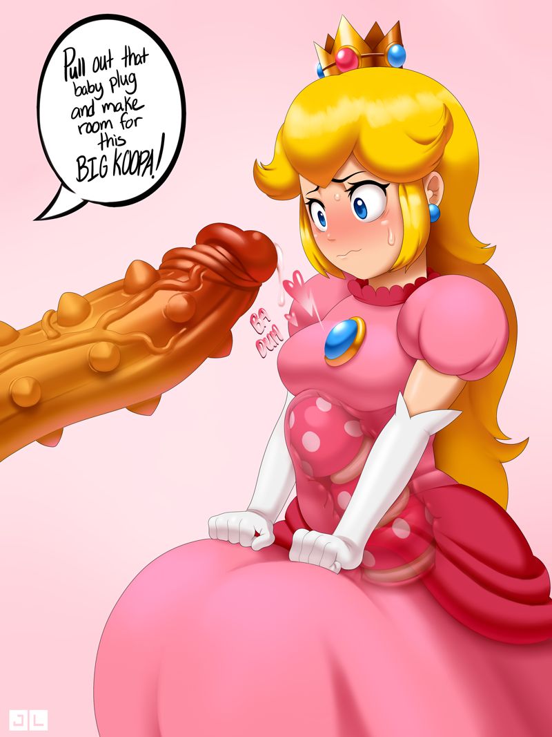 Huge Cock Mario - Peachy 22 (super mario brothers) porn comic by [jlullaby]. Huge penis porn  comics.