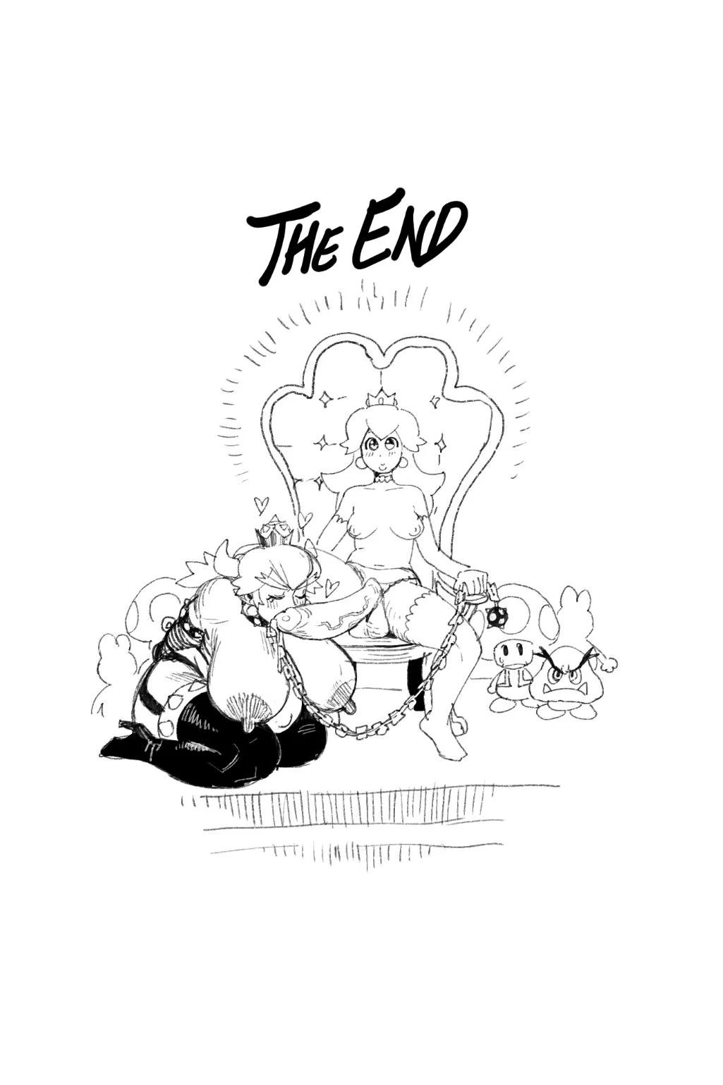 Peach x Bowsette image number 7