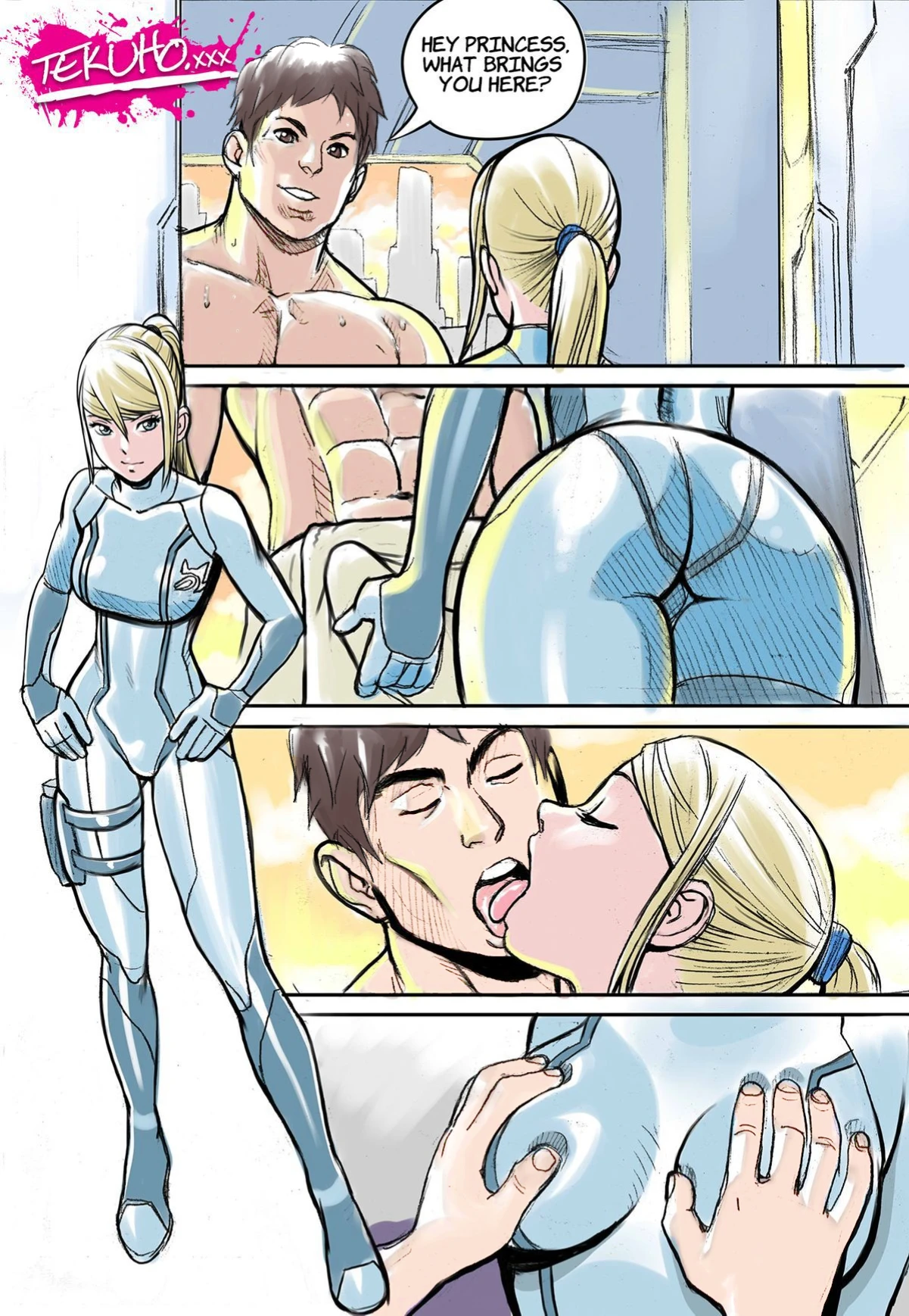 Samus XXX (BLEACHED) (metroid) porn comic by [tekuho]. Gangbang porn comics.