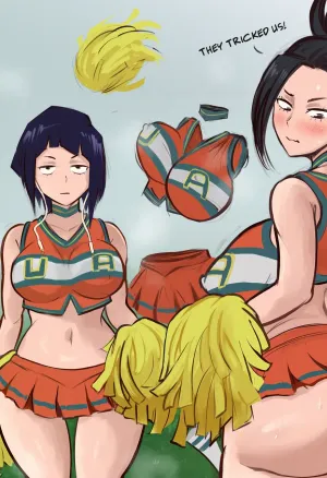 Jiro x Yaoyorozu x Hagakure