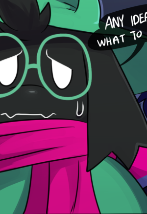 Kris fucks Ralsei (Both versions)