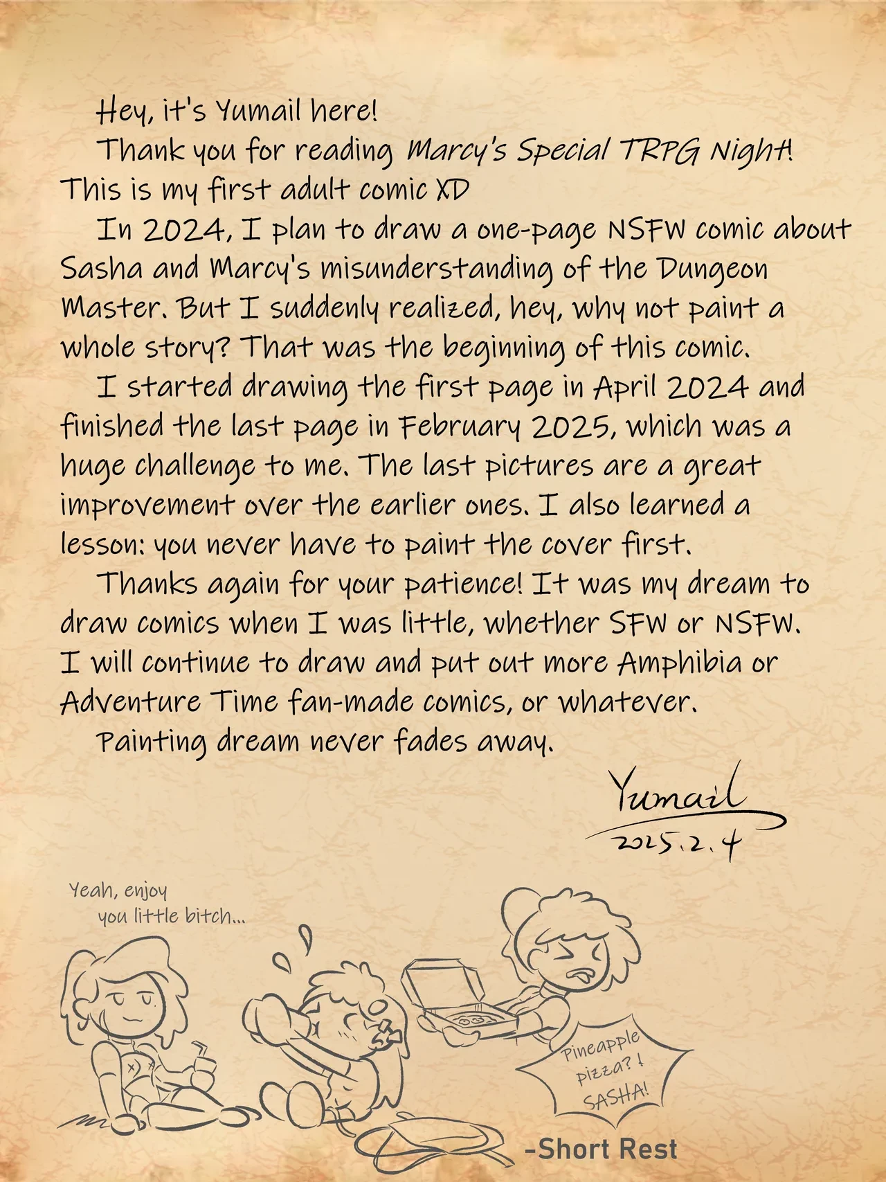 Marcys Special TRPG  Night image number 20