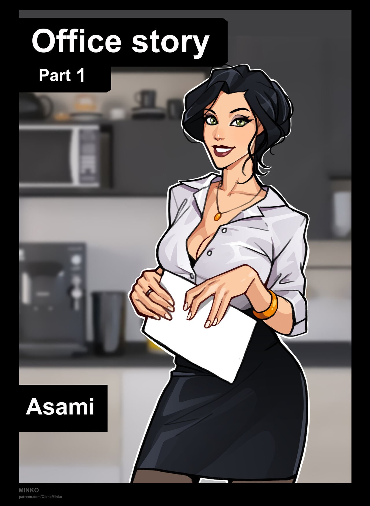 Olena Minko - Korra and Asami: Office Story (Legend of Korra)