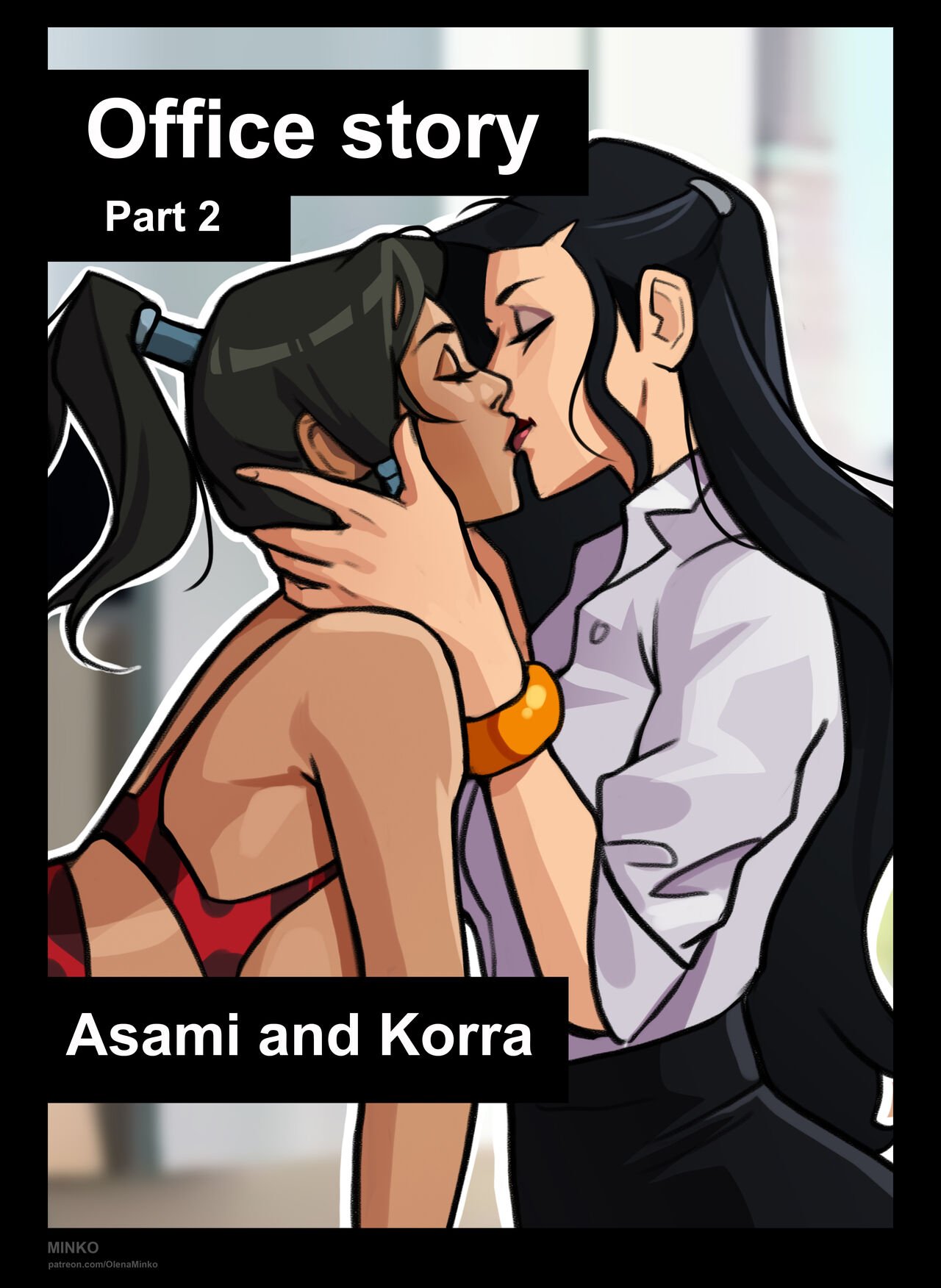 Olena Minko - Korra and Asami: Office Story (Legend of Korra) image number 5