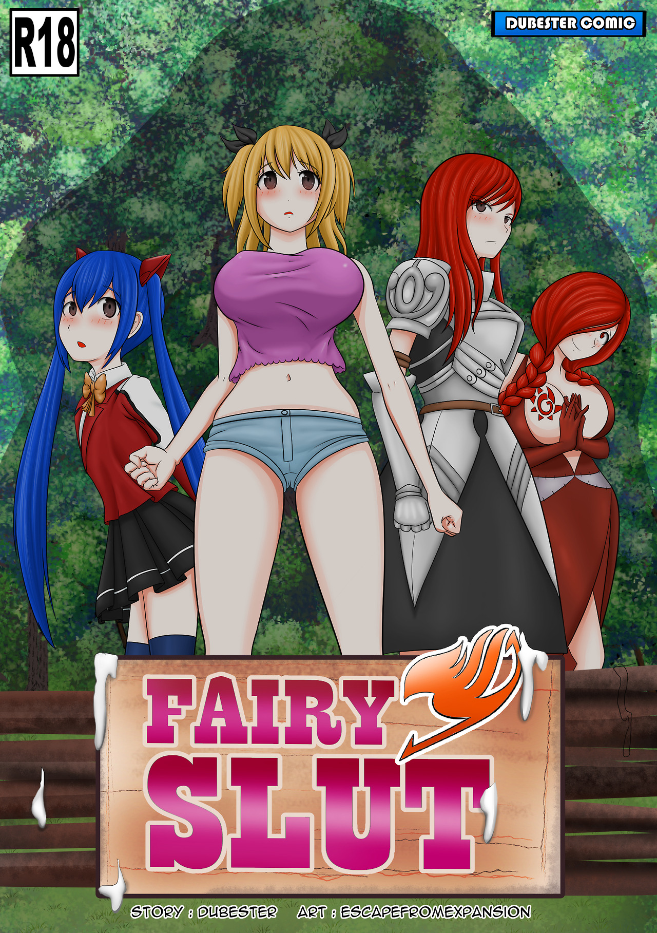 Fairy Porn Comic Mom Fucks Son - Fairy Slut (fairy tail) porn comic by [escapefromexpansion]. Huge breasts porn  comics.
