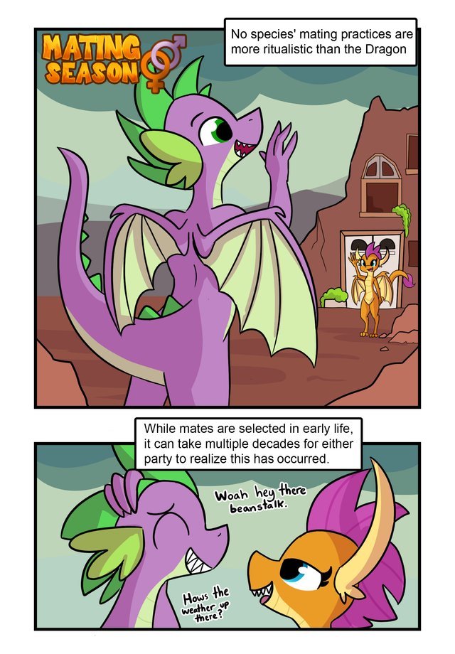 Dragon mating