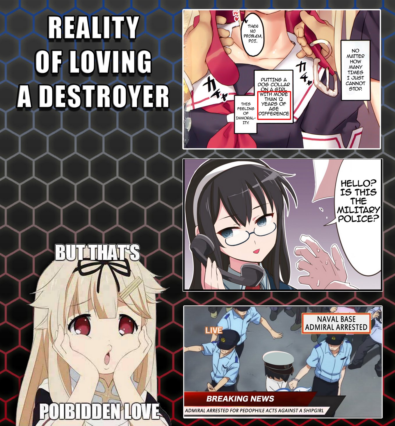 Yuudachi Loves Admiral-san Very Much, Poi! image number 18