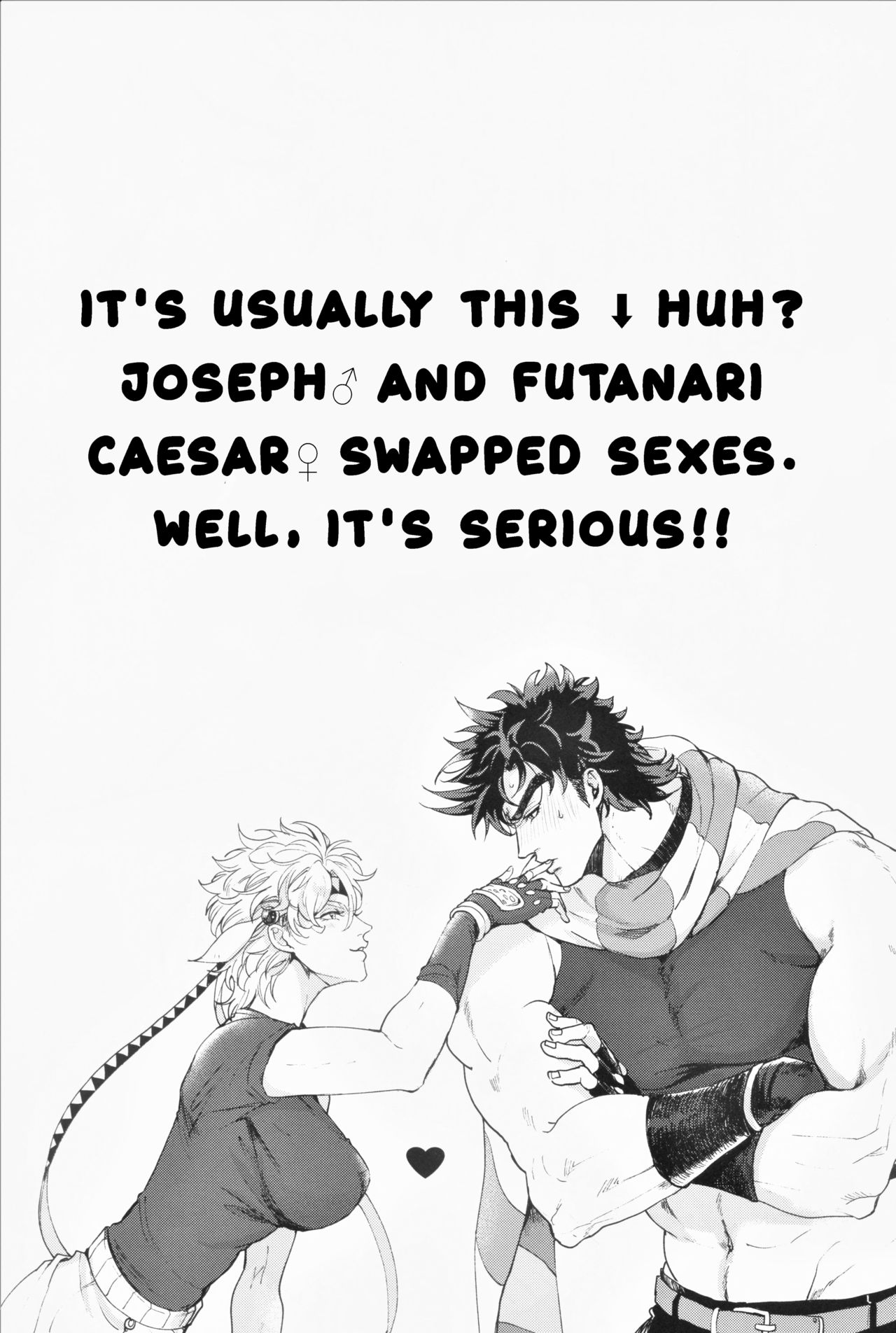 My Woman! - gota (egoneri) porn comic parody on jojos bizarre adventure.  Muscle porn comics.