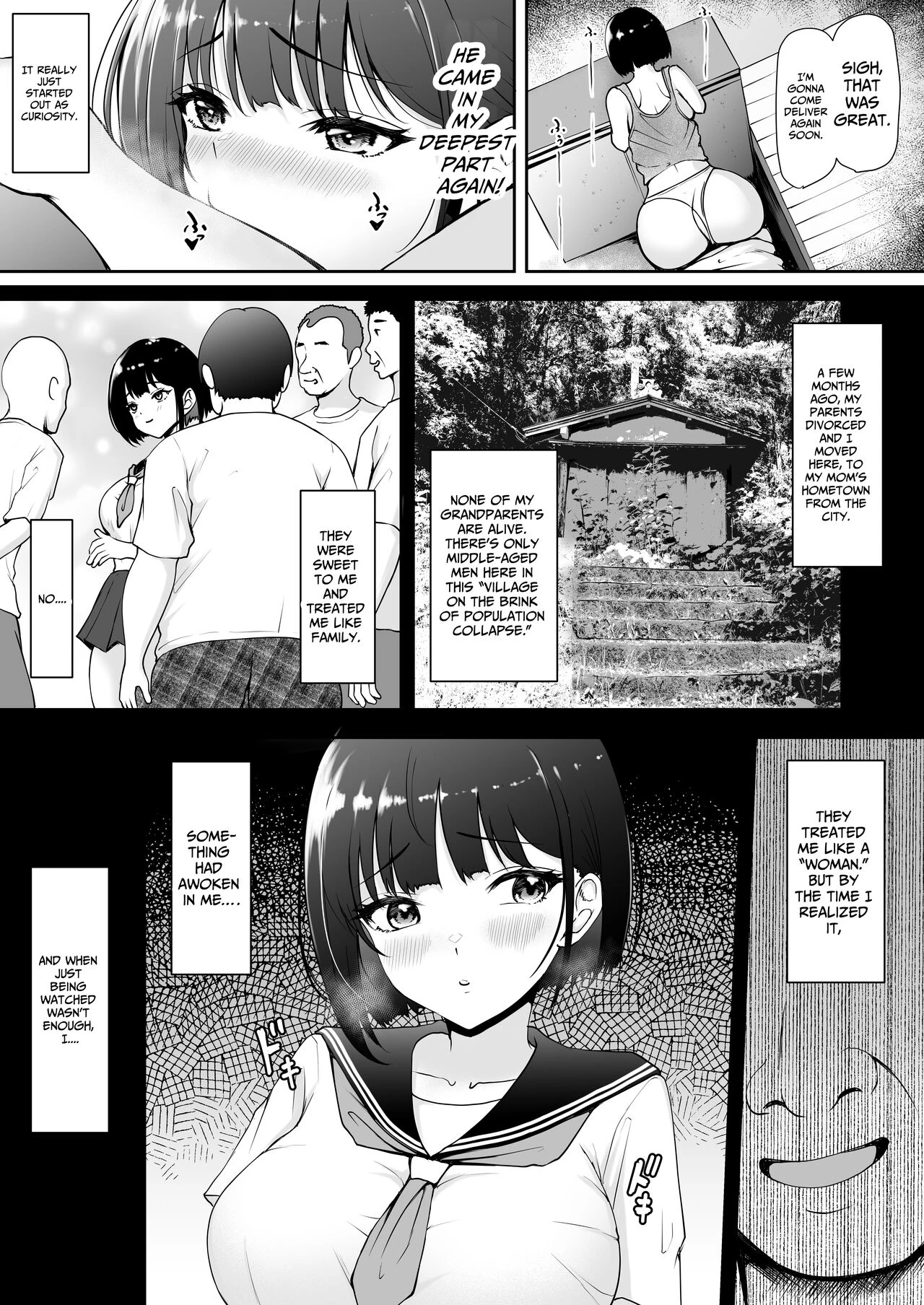 Im the only girl in this village on the brink of population collapse... ~Village Cumbucket Arc~ Genkai Shuuraku de Wakai Onna wa Watashi dake... ~Mura no Onaho Hen~ image number 7