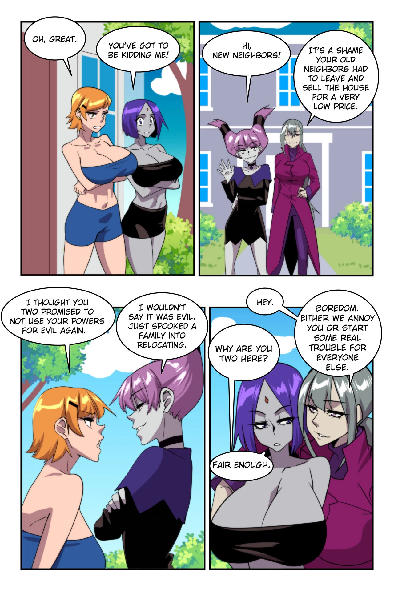 Raven and Gwens Magical Adventures 5-6 image number 1