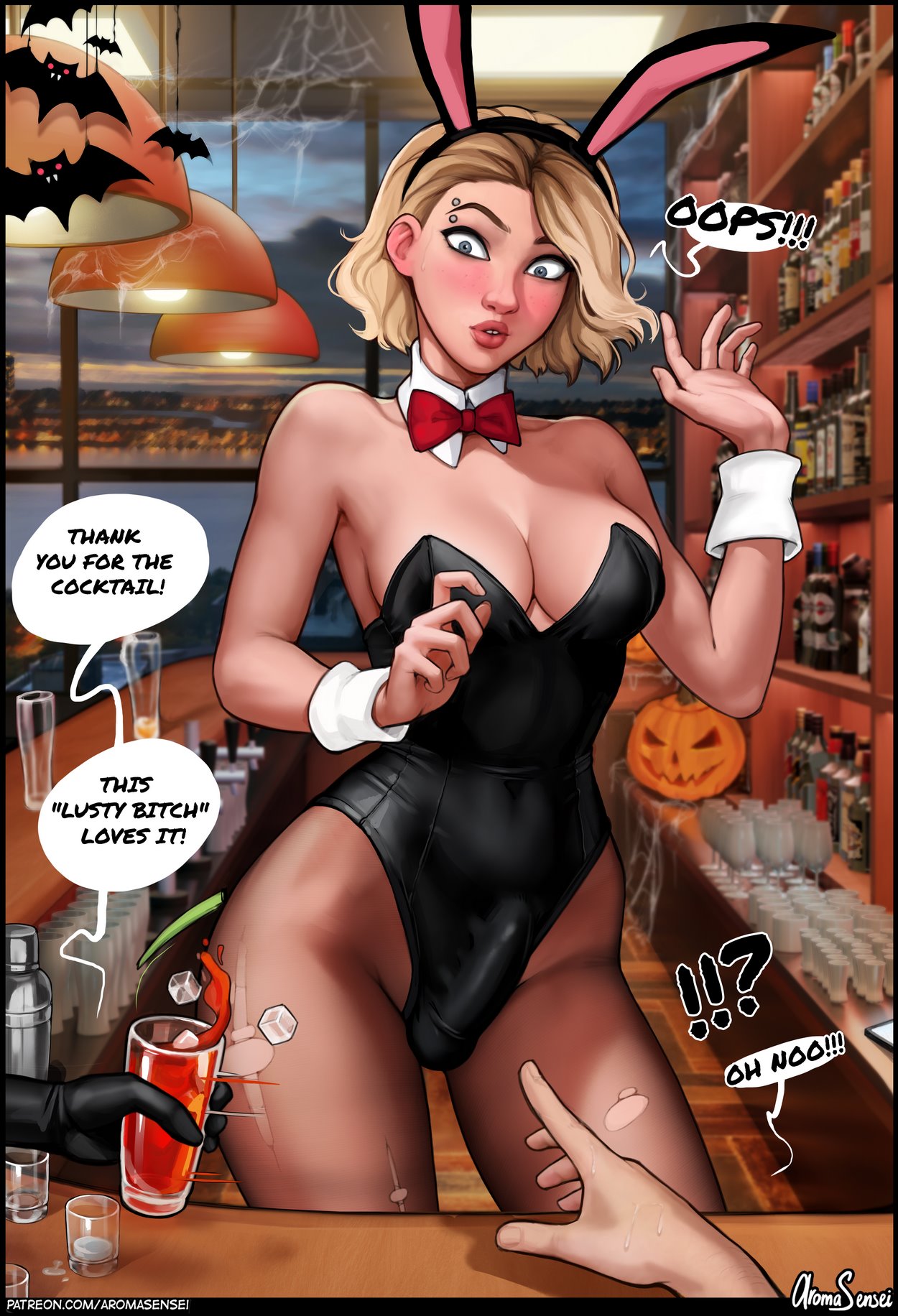 Halloween Party at Frozen Inc (Futanari) image number 3
